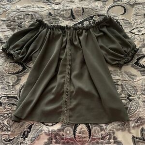 Olive Blouse
